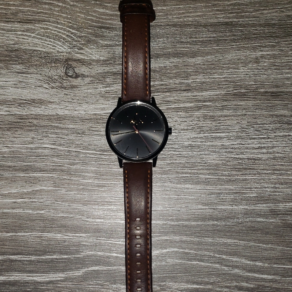 A/X Armani Exchange Black and Brown Men's Watch